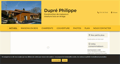 Desktop Screenshot of duprephilippe.com