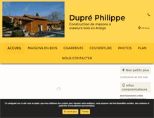 Tablet Screenshot of duprephilippe.com